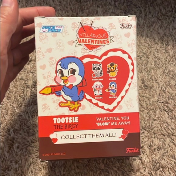 Funko Pop! Paka Paka Villainous Valentines Tootsie The Birdy - Picture 3 of 5